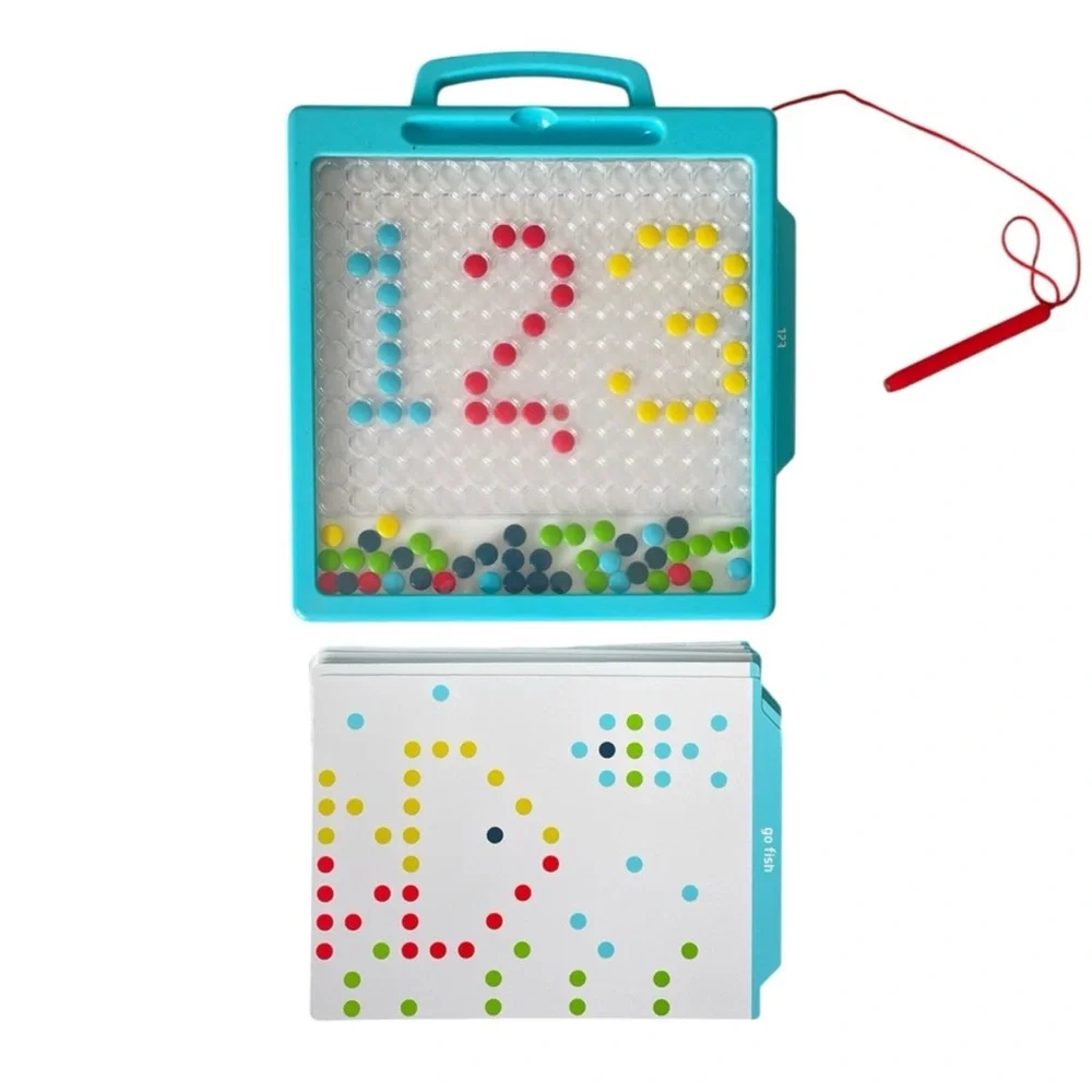 Magnetic Dot Art Designer - Activity Board with 25 activity cards
